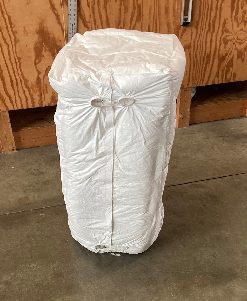 Heat Exchanger Wrap, Side View